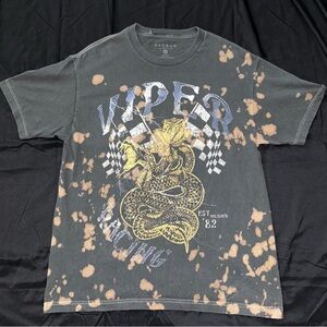 PacSun Black and Tan Short Sleeve Tee